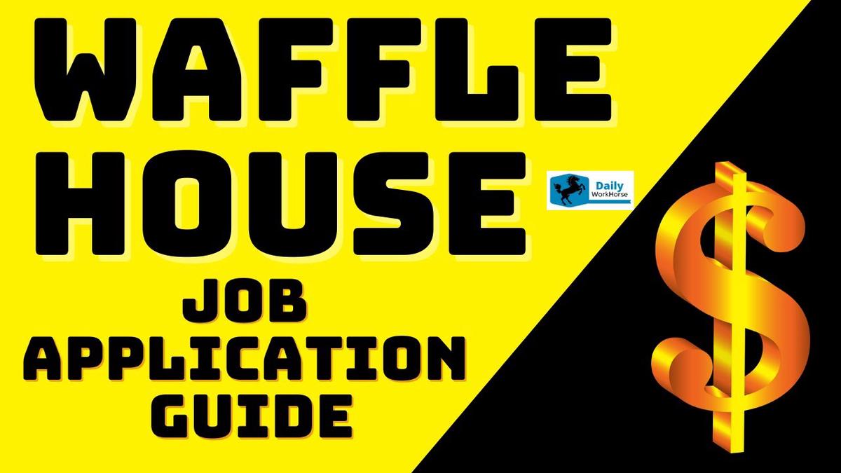 'Video thumbnail for Waffle House Job Application Guide'